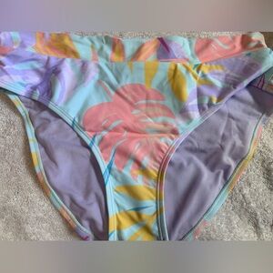 Kohl's Pastel High Waist Bikini Bottom